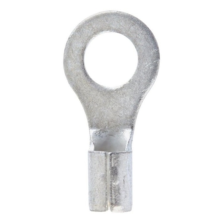 Jandorf Jandorf 8 Ga. Insulated Wire Terminal Ring Silver 2 pk 60794